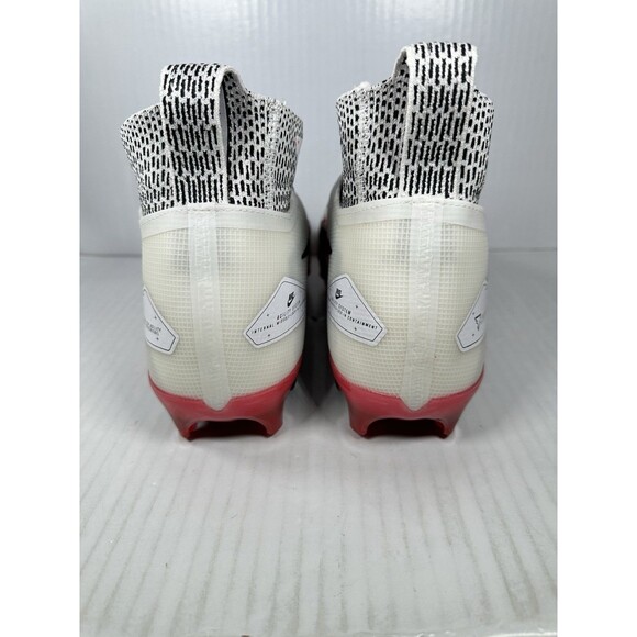 Size 11.5 Nike Alpha Menace Elite 3 Football Cleats Men White Red CT6648-103 NEW